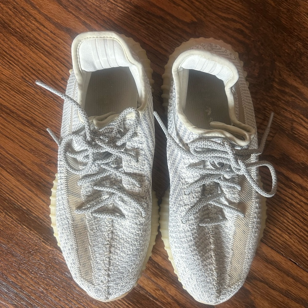 Gray and Cream Sneakers